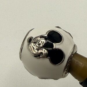 Pandora Disney “Mickey Expressions” Black & White Charm!